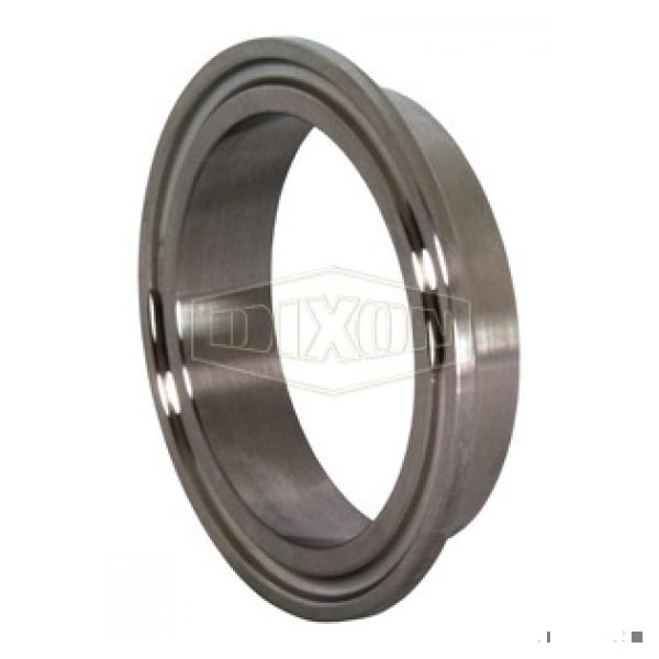 Short Weld Ferrule, 12 in Nominal, 316L SS, Domestic